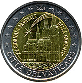 Vatican City 2 euro 2005