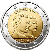 luxembourg 2 euro 2006