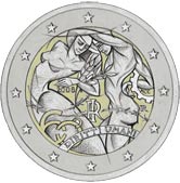 italy 2 euro 2008