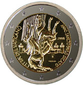 Vatican City 2 euro 2008