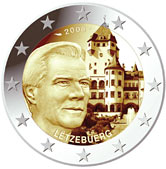 luxembourg 2 euro 2008