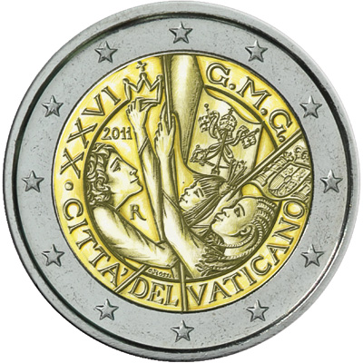 vatican 2 euro 2011