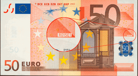 Front 50 Euro Banknote