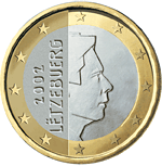 luxembourg euro coins 1 euro