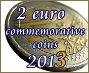 commemorative 2 euro coins 2013
