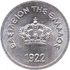 king constantine I coins - 10 lepta 1922