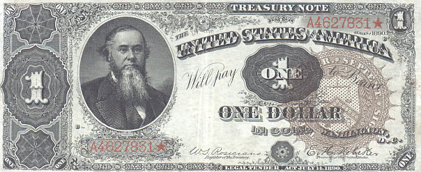 us banknotes - one dollar